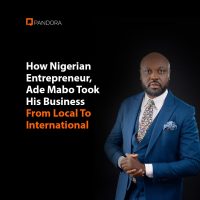 Nigerian Entrepreneur, Ade Mabo