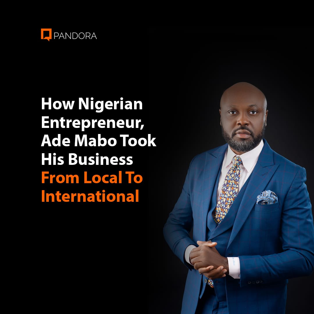 Nigerian Entrepreneur, Ade Mabo