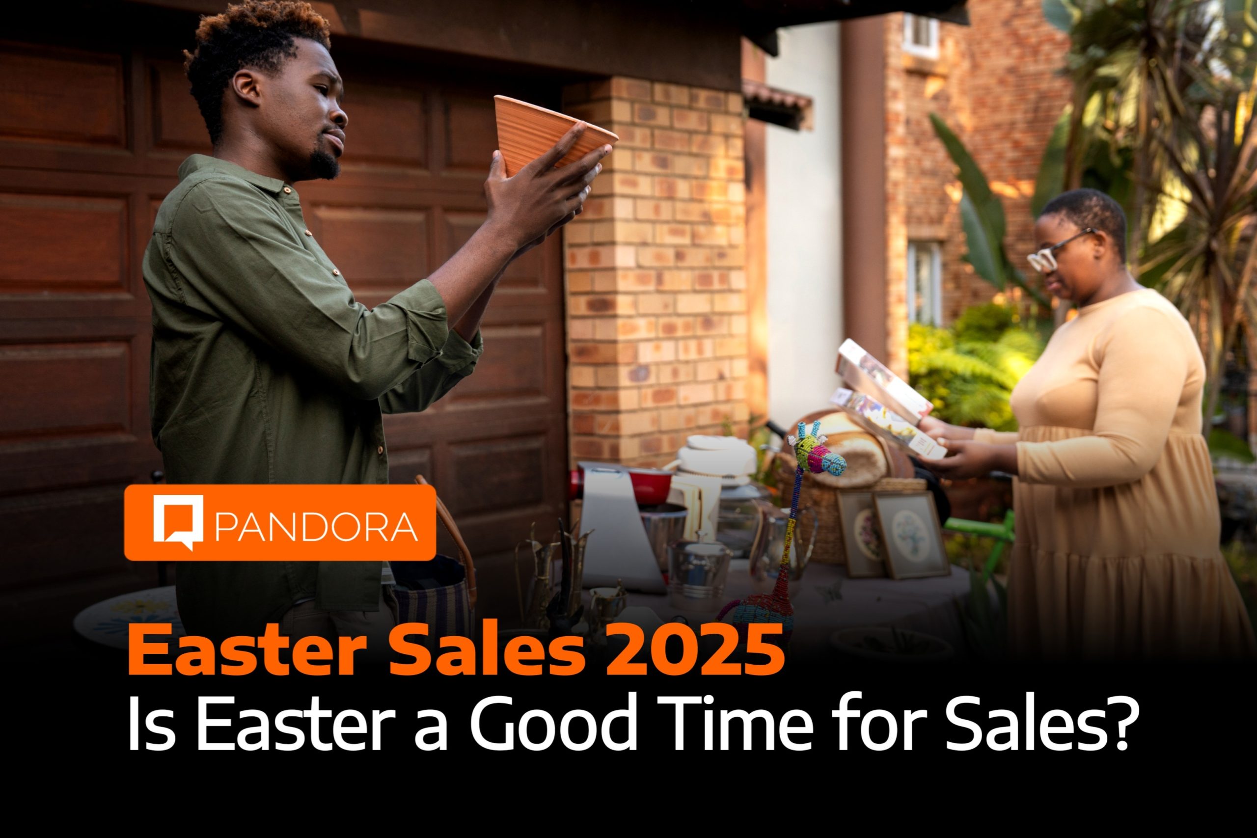 People shopping for easter