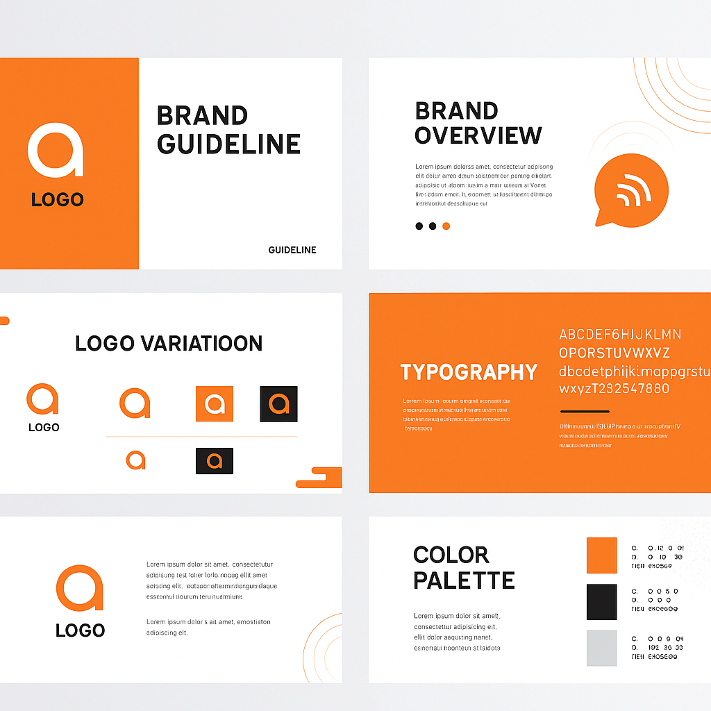 Free brand guidelines template for download