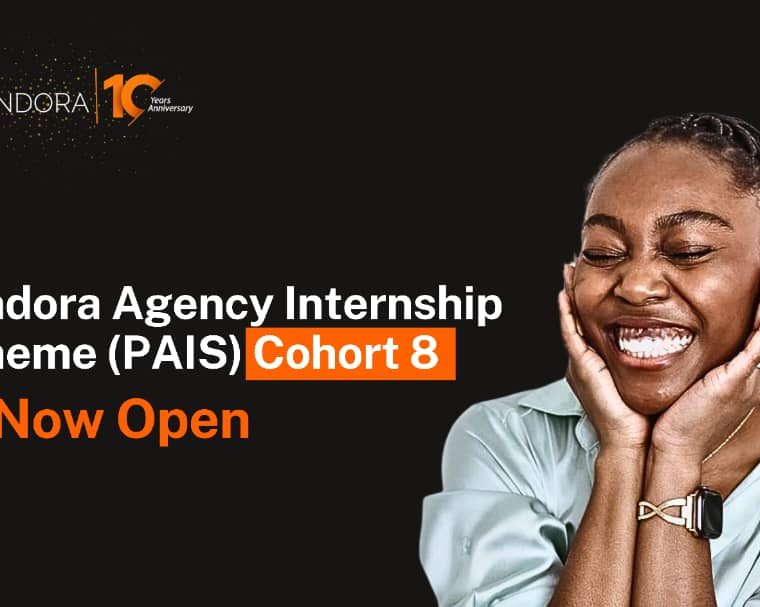 Pandora Agency Internship Scheme Cohort 8