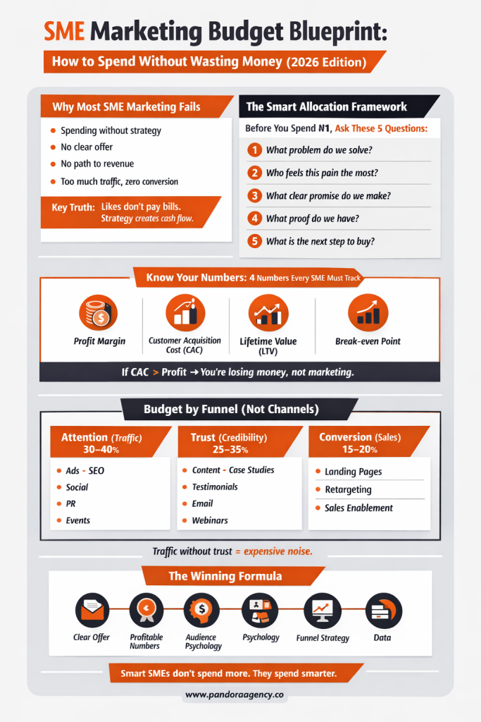 SME Marketing Budget Blueprint 2026 Printable