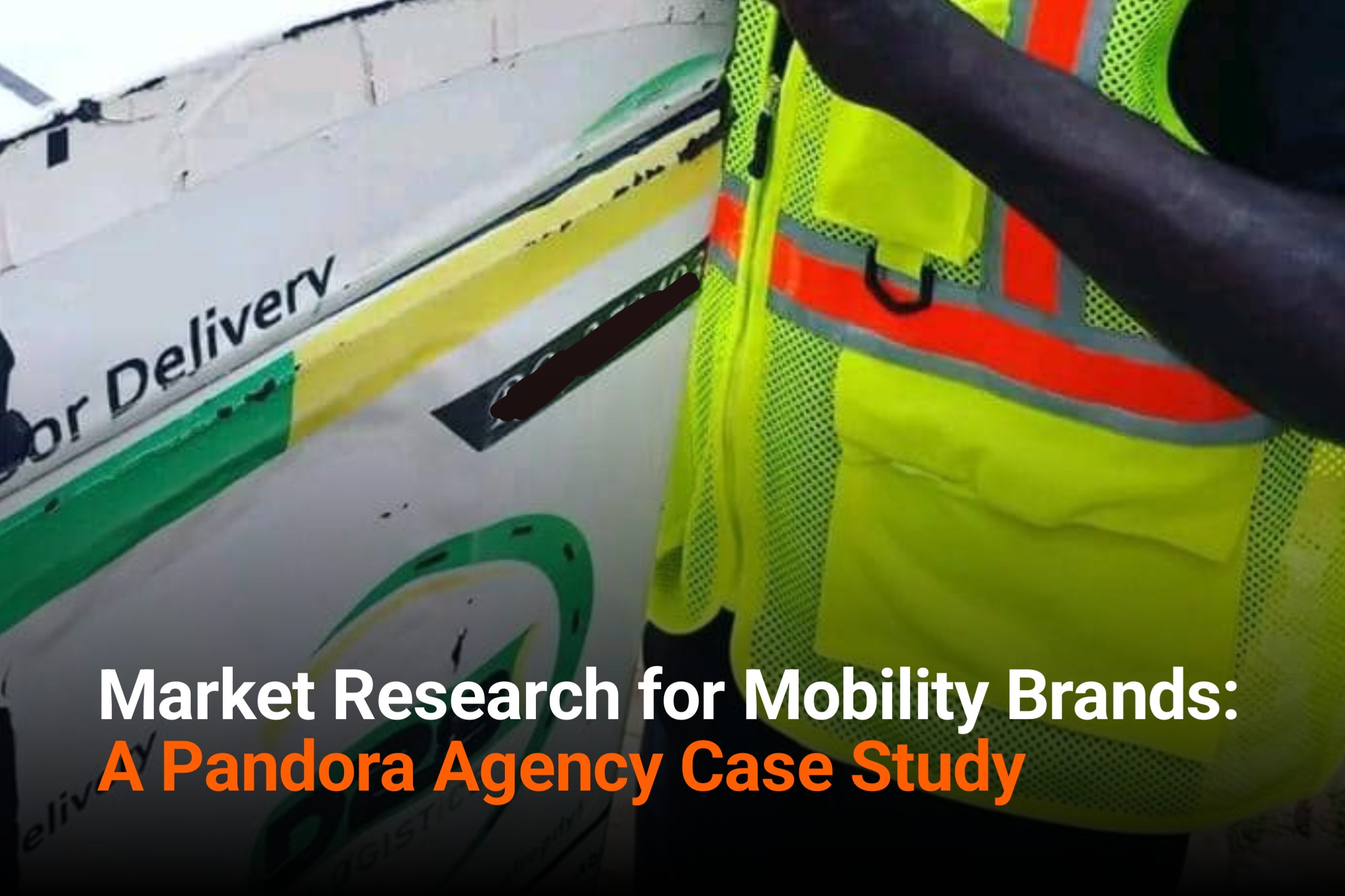 Field market researcher conducting in-person interview in Nigeria's urban mobility market